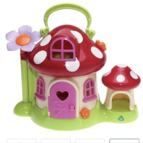 Mushroom Playhouse Whimsical Fairy Toadstool Cottage Interactive Toy - Picture 1 of 13